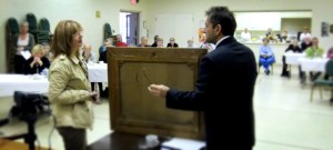 Joseph talks about a painting that was brought in at our 2012 show.