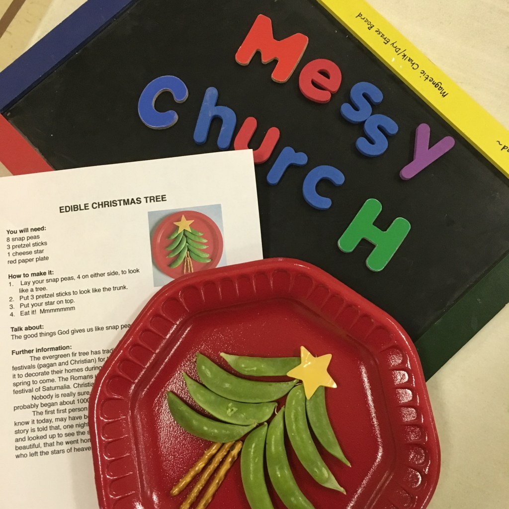 Messy Church tonight. Theme:&nbsp;ADVENT